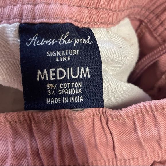 Across the pond pink jogger pants slim fit men’s medium - Picture 7 of 7